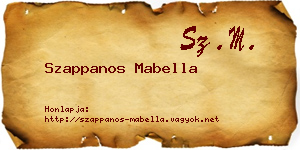 Szappanos Mabella névjegykártya